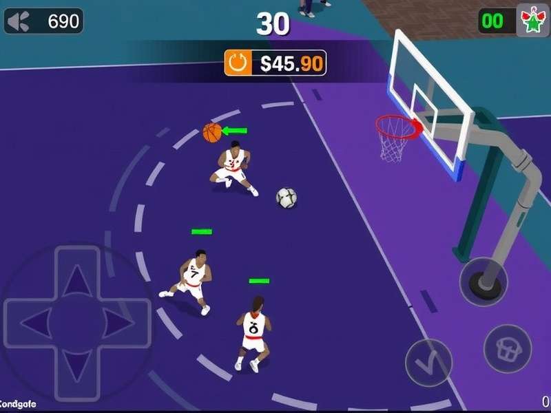 Basket Blaze IN gameplay screenshot